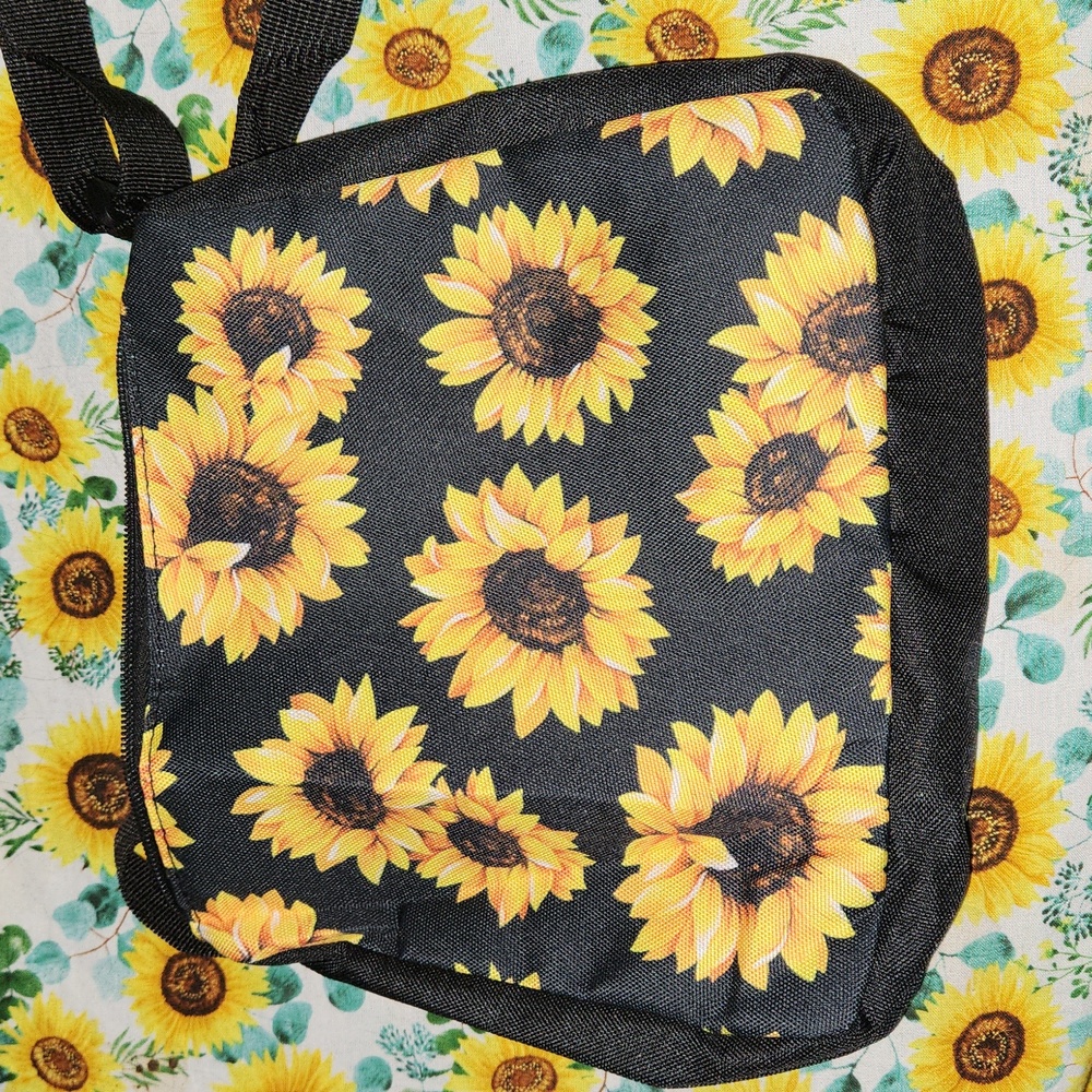 Sunflower crossbody purse